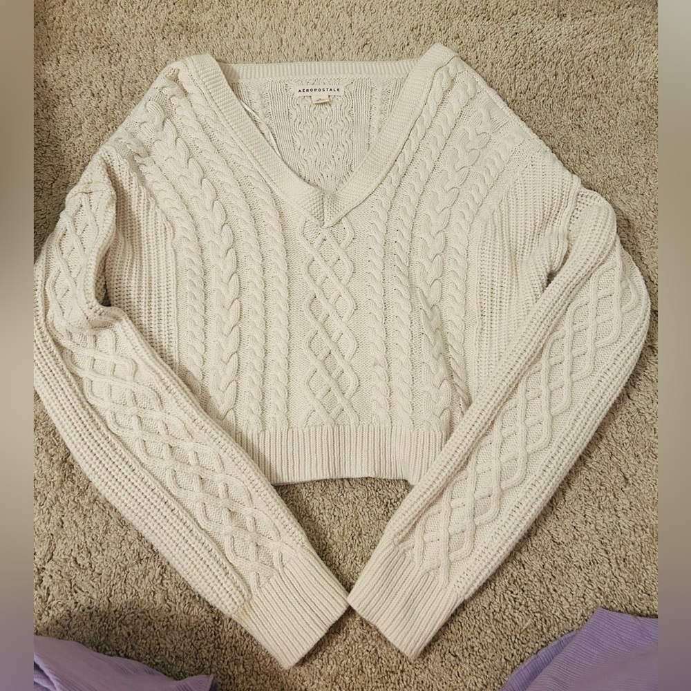 Aeropostale Cable Knit Sweater